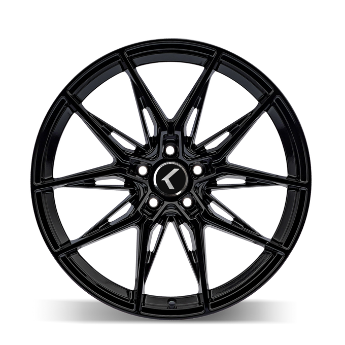 Evolve KR196 20x9in Gloss Black Wheel <br> 5x112 Bolt Pattern / 35mm Offset / 66.56mm Hub