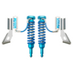 2.5 Front Coilover <br>09-23 Toyota LC150 10-24 4Runner FJ Cruiser