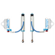 2.5 Pr Front Shocks <br>00-10 Chevy Silverado 2500 3500 HD