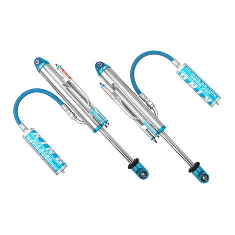 8 in. Stroke 2.0Pr 2 Tube Bypass Shock Style2 W/Remote Res