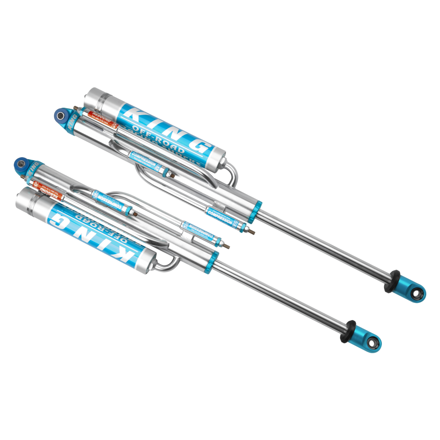 2.0 Pr 12in Stroke Style1 Piggyback Res 3 Tube Bypass Shock