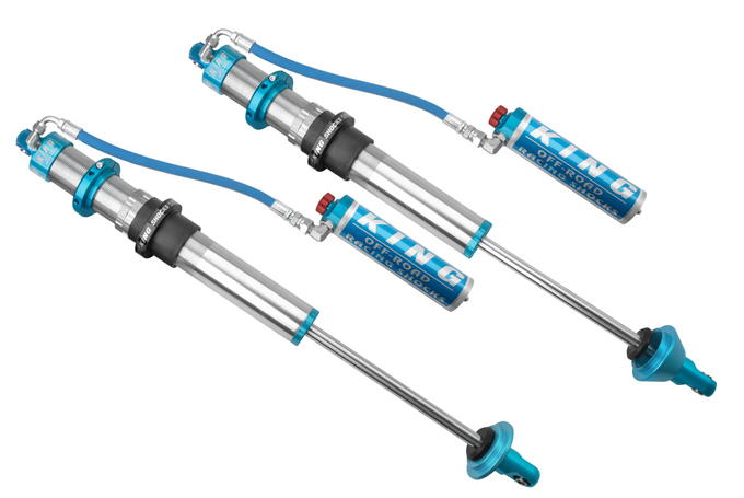 2.5 Performance Racing 8in Stroke OD End Cap W/O Springs With Compression Adjuster Hose Remote Reservoir Coil-Over