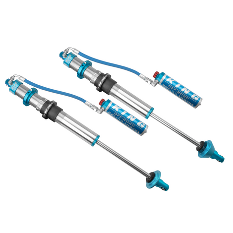 2.5 Performance Racing 12in Stroke OD End Cap W/O Springs With Compression Adjuster Hose Remote Reservoir Coil-Over