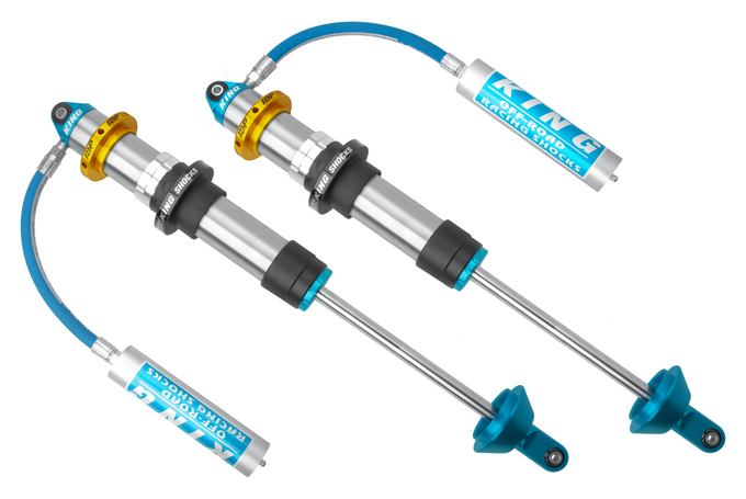 3.0 Performance Racing 14in Stroke W/O Springs With IBP Hose Remote Reservoir Coil-Over Shocks