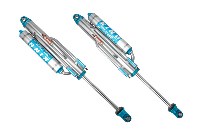 2.5 Pure Race 14in Stroke 4 Tube Bypass Piggyback Reservoir 7/8 Shaft Large 3/4 Bypass Tubes