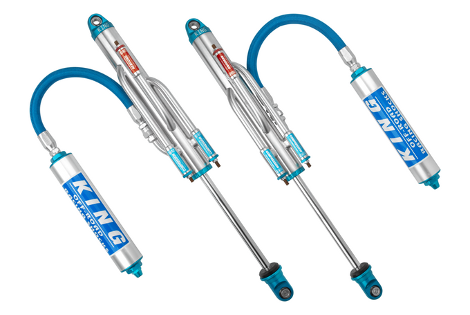2.5 Pure Race 16in Stroke 3 Tube Bypass Hose Remote Reservoir 7/8 Shaft Large 3/4 Bypass Tubes