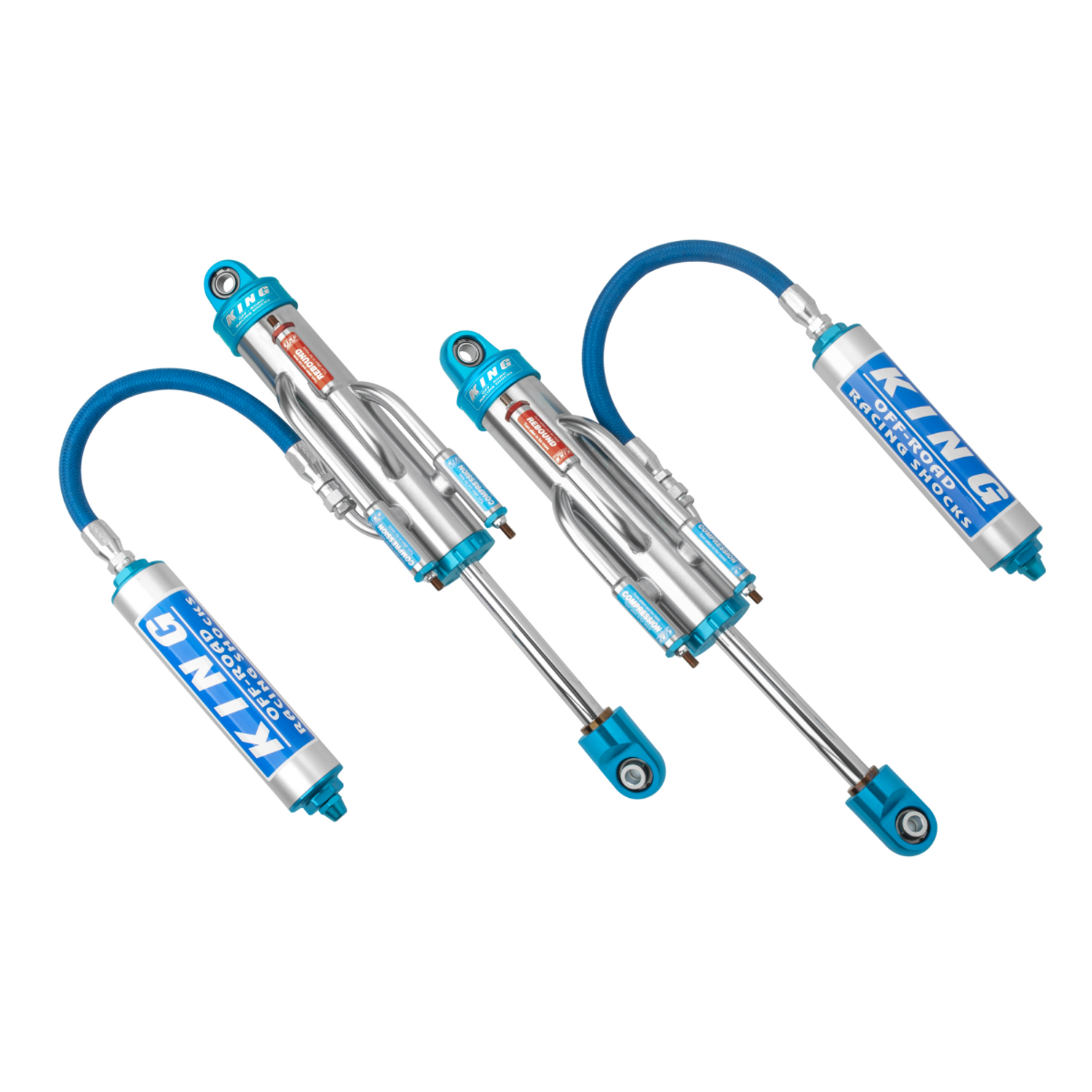 3.5 Pure Race 3 Tube Hose Remote Bypass 16in Stroke OD Swivel