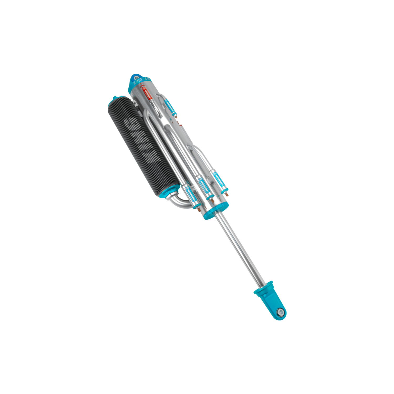 14In Stroke 1.25in Shaft 1.00in Bypass Tubes 4 Tube Bypass Piggyback Reservoir 4.5 Pure Race Bypass