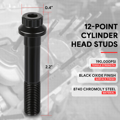 16 Pcs Engine Connecting Rod Bolt Kit <br> 00-13 Silverado/ Sierra, 03-14 Express/ Savana