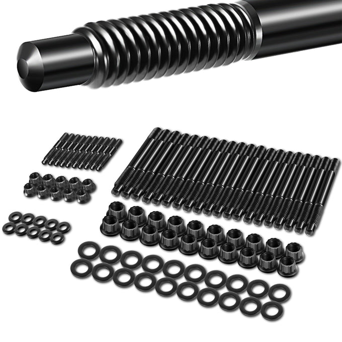 12-Point Cylinder Head Stud Kit <br> 04-20 Chevy / GMC 4.8, 5.3, 5.7, 6.0L Gas Flex LS Engines
