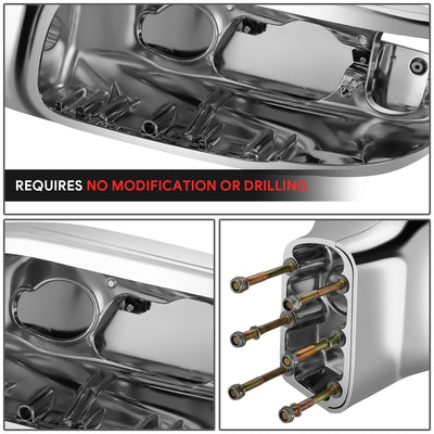 Factory Style Aluminum Headlight Housings<br>14-18 Peterbilt 367, 14-15 567, 06-15 388