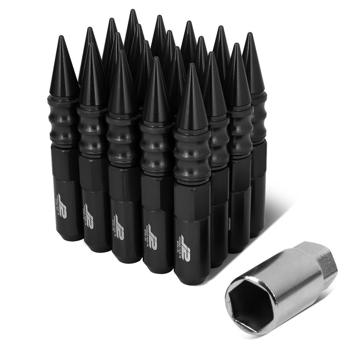 20PC Aluminum Spiky Cap Lug Nuts[A Variety Of Color options]<br>Universal