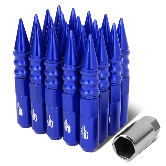 20PC Aluminum Spiky Cap Lug Nuts[A Variety Of Color options]<br>Universal