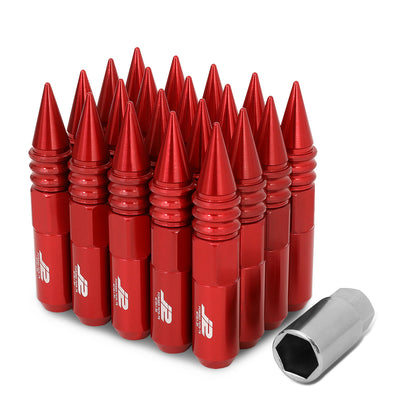 20PC Aluminum Spiky Cap Lug Nuts[A Variety Of Color options]<br>Universal