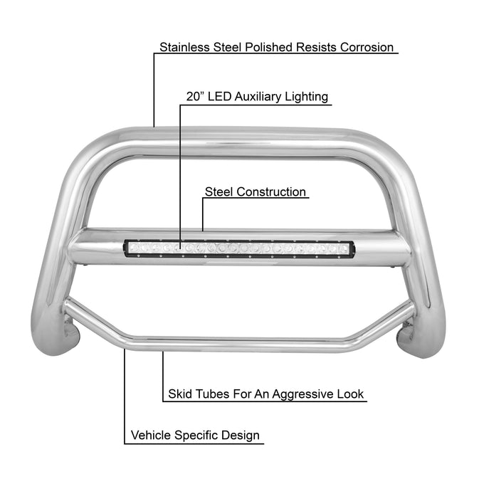 Max Beacon Bull Bar <br>20-23 Kia Telluride, Hyundai Palisade