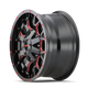 Warrior 8015 Black w/ Prism Red Wheel <br> 20x9 / 6x135 BP / 18mm Offset / 106mm Hub
