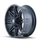 Rampage 8090 Matte Black Wheel <br> 20x9 / 6x135 BP / 11mm Offset / 106mm Hub
