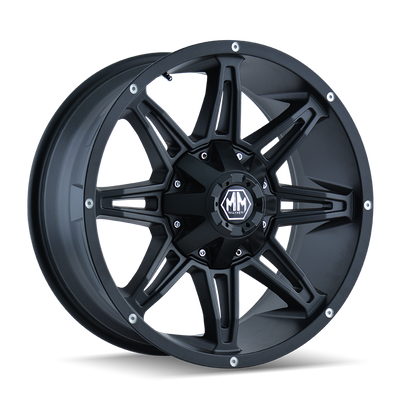 Rampage 8090 Matte Black Wheel <br> 11-26 Chevy Silverado GMC Sierra 2500 3500 HD