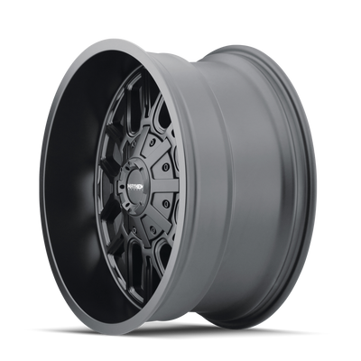 Cogent 8107 Matte Black Wheel <br> 22x10 / 6x135 BP / -27mm Offset / 106mm Hub