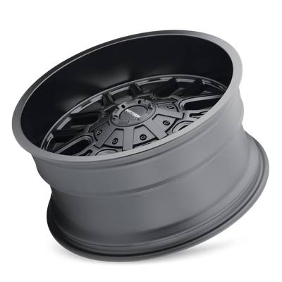 Cogent 8107 Matte Black Wheel <br> 22x10 / 6x135 BP / -27mm Offset / 106mm Hub