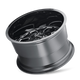 Cogent 8107 Black w/ Milled Spokes Wheel <br> 20x9 / 6x135 BP / 13mm Offset / 106mm Hub