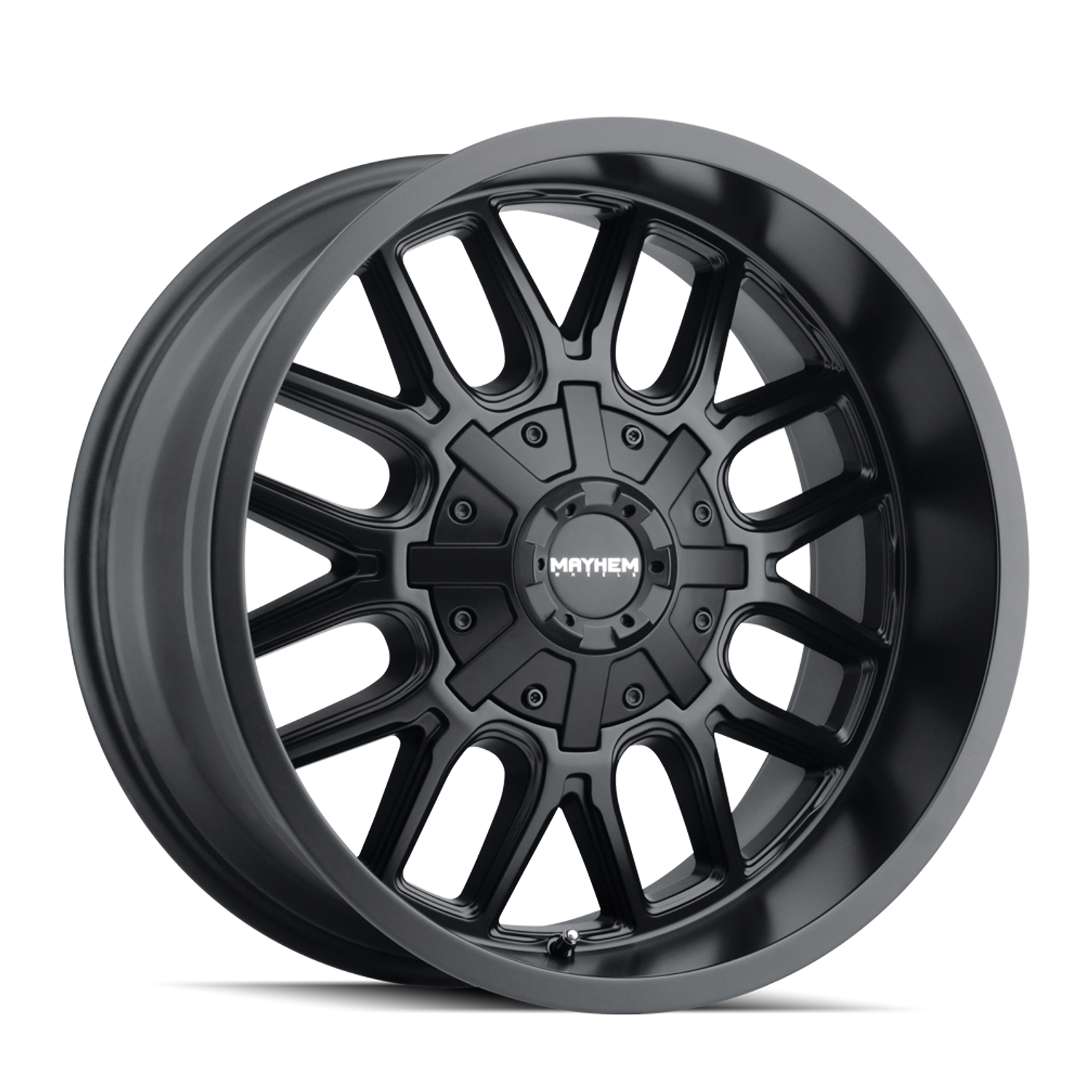 Cogent 8107 Matte Black Wheel <br> 17x9 / 6x135 BP / -12mm Offset / 106mm Hub
