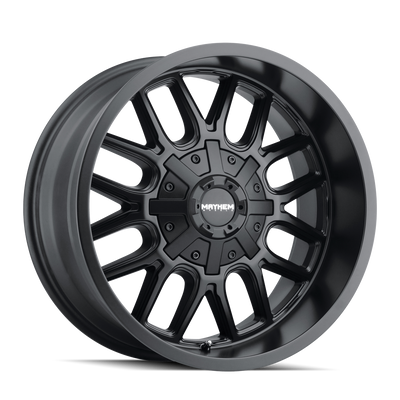 Cogent 8107 Matte Black Wheel <br> 17x9 / 6x135 BP / -12mm Offset / 106mm Hub