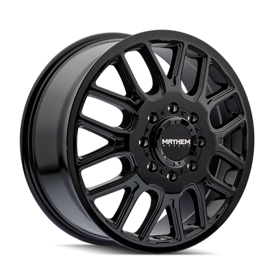 Cogent 8107D Dually Gloss Black Wheel <br> 2017,19-26 Ram 3500