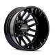 Cogent 8107D Dually Gloss Black Wheel <br> 20x8.25 / 8x210 BP/ -192mm Offset / 154.2mm Hub