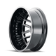 Cogent 8107D Dually Gloss Black Wheel <br> 17x6.5 8x200 BP -142mm Offset 142mm Bore