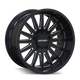 Utopia 8114 Black w/ Milled Spokes Wheel <br> 99-26 Ford F-250 F-350 Super Duty