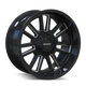 Apollo 8115 Black w/ Milled Spokes Wheel <br> 20x9 / 6x135 BP / 0mm Offset / 106mm Hub