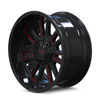 Apollo 8115 Black w/ Prism Red Wheel <br> 99-26 Ford F-250 F-350 Super Duty, 00-05 Excursion