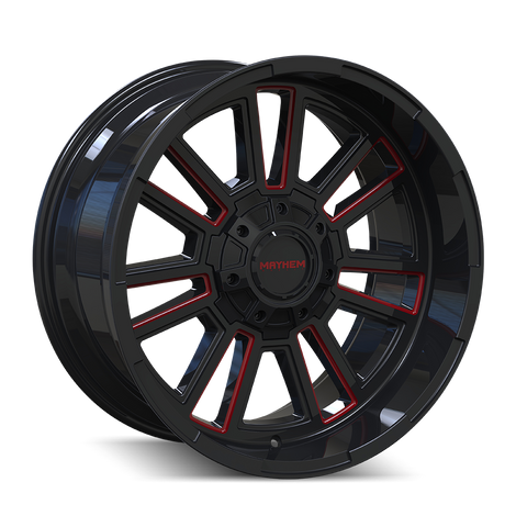 Apollo 8115 Black w/ Prism Red Wheel <br> 00-05 Ford Excursion, F-250 F-350 Super Duty