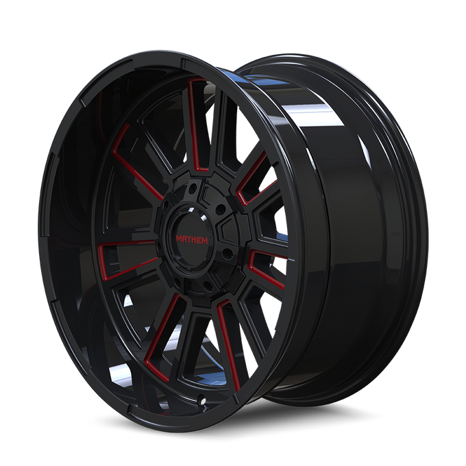 Apollo 8115 Black w/ Prism Red Wheel <br> 00-05 Ford Excursion, F-250 F-350 Super Duty