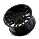 Apollo 8115 Black w/ Prism Red Wheel <br> 00-05 Ford Excursion, F-250 F-350 Super Duty