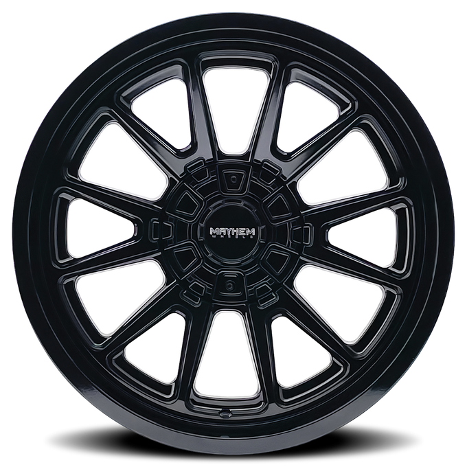 Intrepid 8116 Gloss Black Wheel <br> 99-26 Ford F-250 F-350 Super Duty, 00-05 Excursion