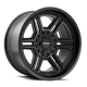 Hermosa 8117 Matte Black Wheel <br> 99-26 Ford F-250 F-350 Super Duty, 00-05 Excursion