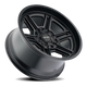 Hermosa 8117 Matte Black Wheel <br> 99-26 Ford F-250 F-350 Super Duty, 00-05 Excursion