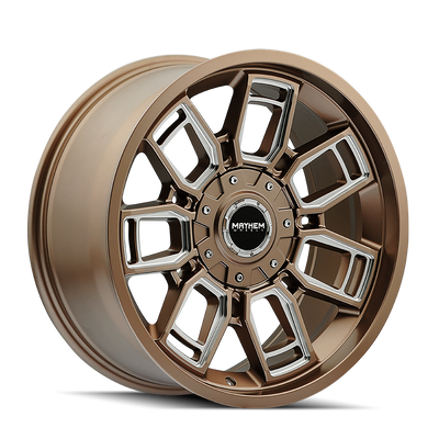 Ordinance 8118 Matte Bronze Wheel w/ Milled Spokes <br> 20x9 / 6x135/139.7 BP / 106.1mm Hub