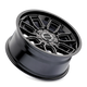 Ordinance 8118 Gloss Black Wheel <br> 20x9 / 5x127/139.7 BP / 87.1mm Hub