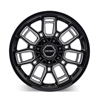 Ordinance 8118 Gloss Black Wheel w/ Milled Spokes <br> 20x9 / 5x127/139.7 BP / 87.1mm Hub