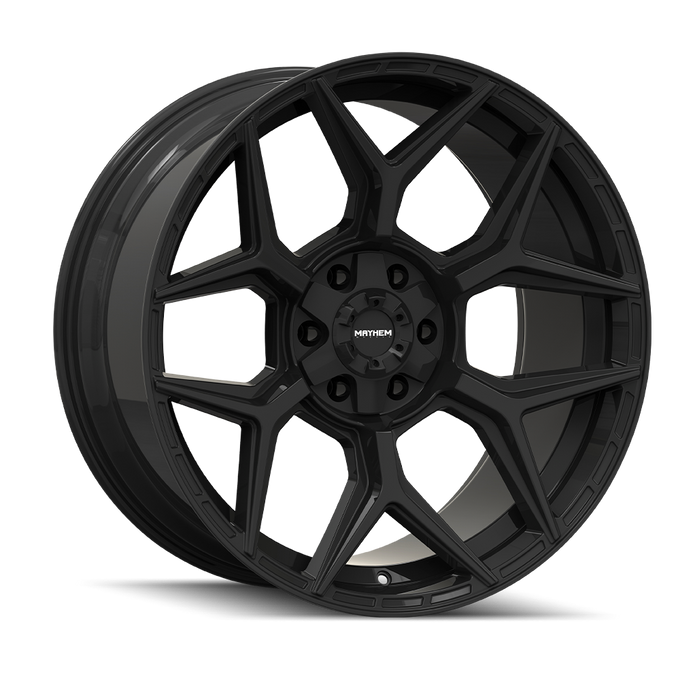 Vanquish 8119 Gloss Black Wheel <br> 22X10 / 6x135/6x139.7 / -19mm Offset / 106.1mm Hub