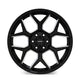 Vanquish 8119 Gloss Black Milled Wheel <br> 20X9 / 6x135/6x139.7 / 0mm Offset / 106.1mm Hub