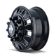 BigRig 8180 Inner Black Wheel <br> 24.5x8.25 / 10x285.75 BP / 168mm Offset / 220.1mm Hub