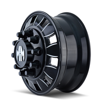 BigRig 8180 Inner Black Wheel <br> 24.5x8.25 / 10x285.75 BP / 168mm Offset / 220.1mm Hub