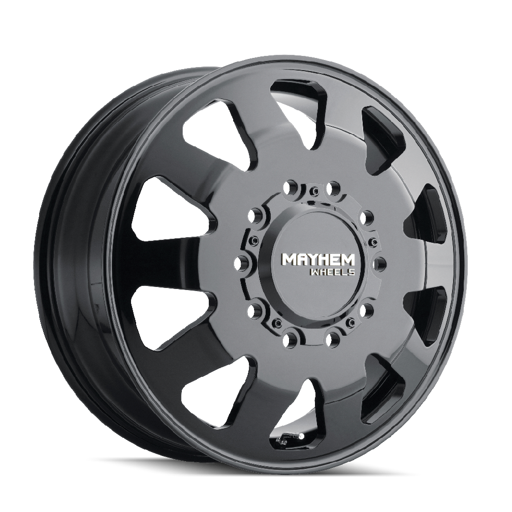 Challenger 8181 Dually Black Wheel 22x8.25 / 10x225 BP / 169mm Offset ...