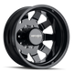Challenger 8181 Dually Full Black Wheel <br> 22x8.25 / 10x225 BP / 169mm Offset / 170.1mm Hub