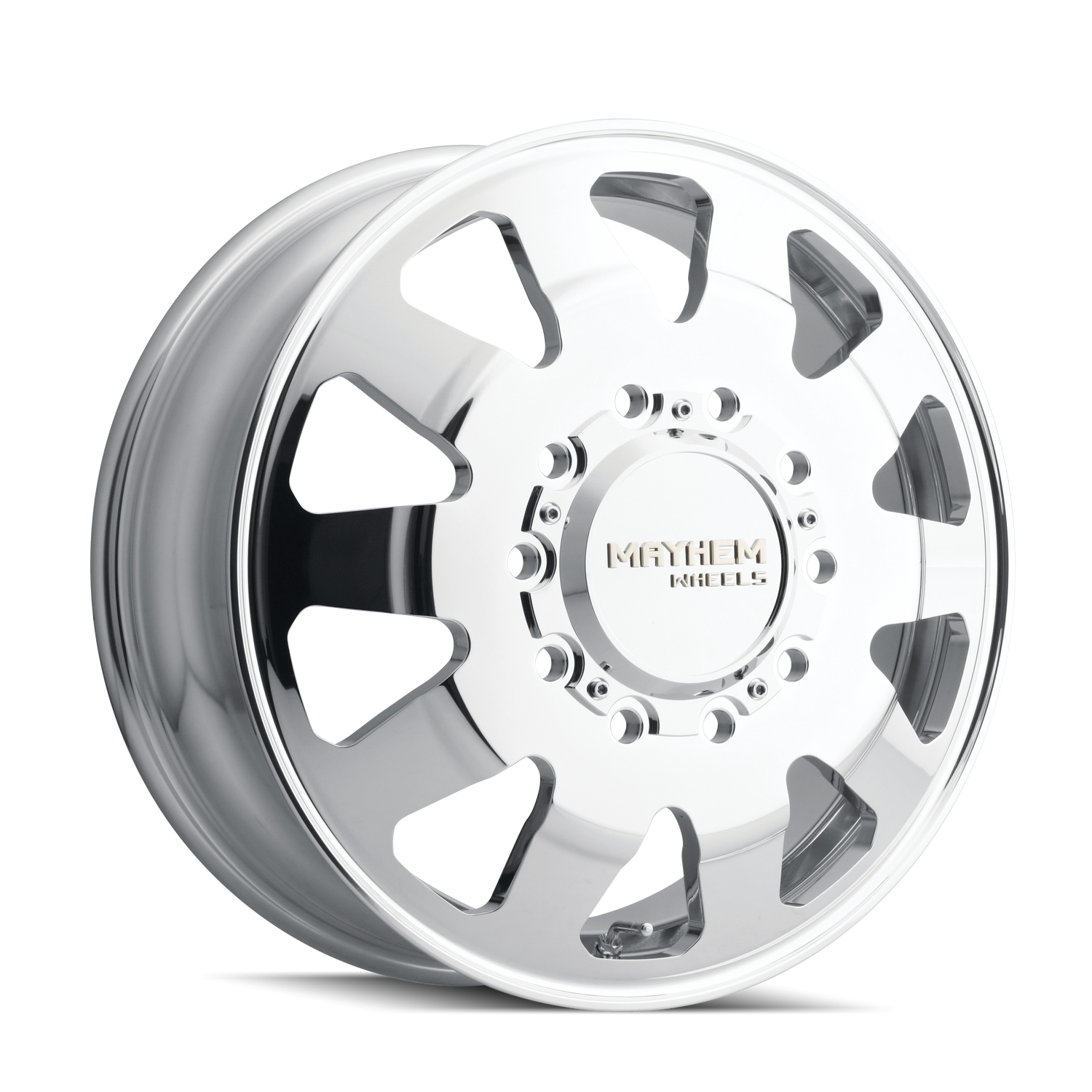 Challenger 8181 Dually Polished Wheel <br> 22x8.25 / 10x225 BP / 169mm Offset / 170.1mm Hub