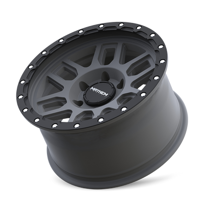 Delta 8304 Matte Gunmetal w/ Matte Black Lip Wheel <br> 20x9 / 6x139.7 BP / 0mm Offset / 106mm Hub